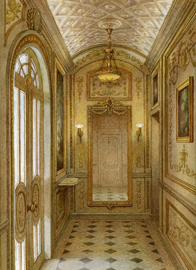 Interior. Neo-Baroque